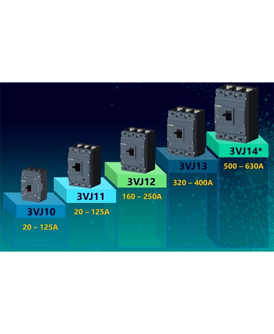 Siemens Sinova 3VJ Molded Case Circuit Breaker